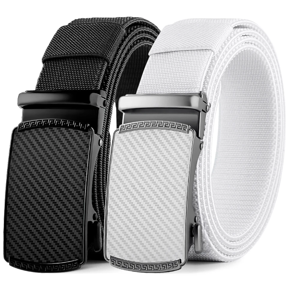 Mens Automatic Nylon Tactical Belt Set