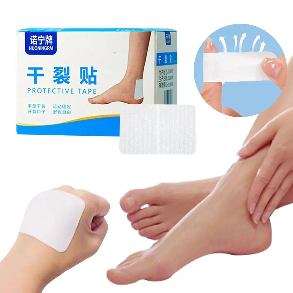 Breathable Anti-chapped Tape for Hands and Feet High-adhesion Crack Protection Crack Relief Patch Heel&Hand Anti-Chapped Patch