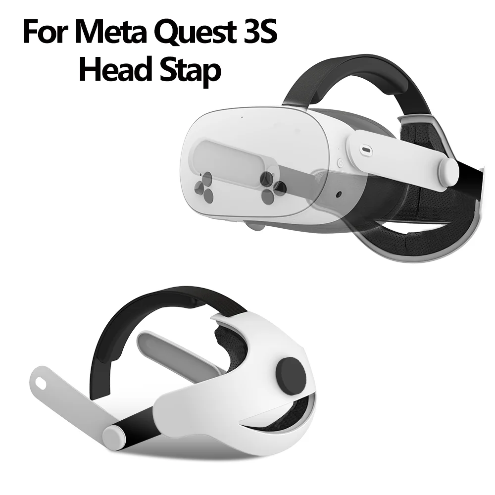 Flip over ultra lightweight elite headband for Meta quest 3S VR Glasses Headset Helmet Belt for Meta quest 3S Virtual Reality Ac