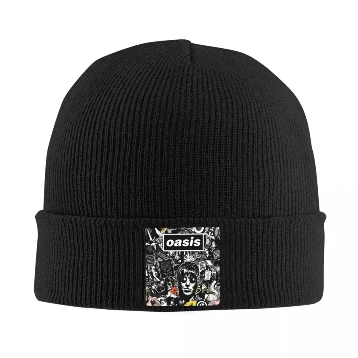 Whats The Story Morning Glory Oasised Knit Hat Beanie Winter Hat Warm Color Cap for Men Women