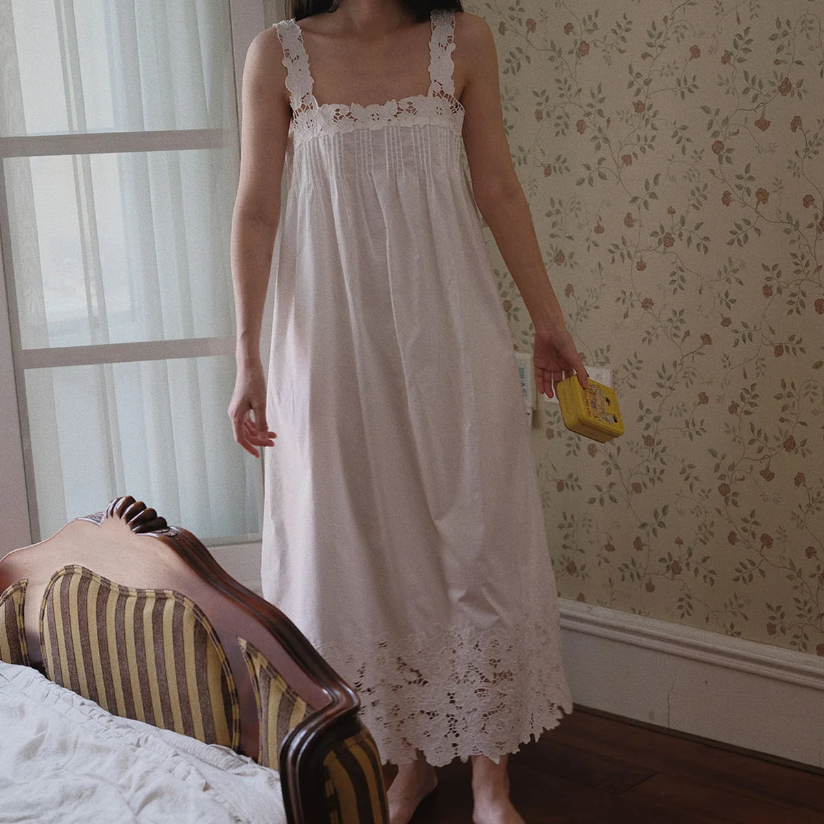 100-cotton-embroidered-lace-sleeveless-sweet-french-pajama-dress-home-wear-women-summer-fairy-princess-nightwear