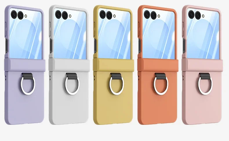 Ring-Klapp-Handyhülle für Samsung Galaxy Z Flip 7, 6, 5, 4, 3, Z Flip7 FE All-Inclusive-Scharnierschutz, stoßfeste Abdeckung – Detail 9