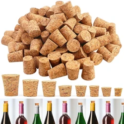 Rolha De Garrafa De Vidro De Vinho, Recipiente De Pudim De Chaleira, Tampão De Cortiça, Bureta, Tubo De Bureta, Tampa De Madeira, 19 Tamanhos, 50 Pcs, 10 Pcs, 5Pcs