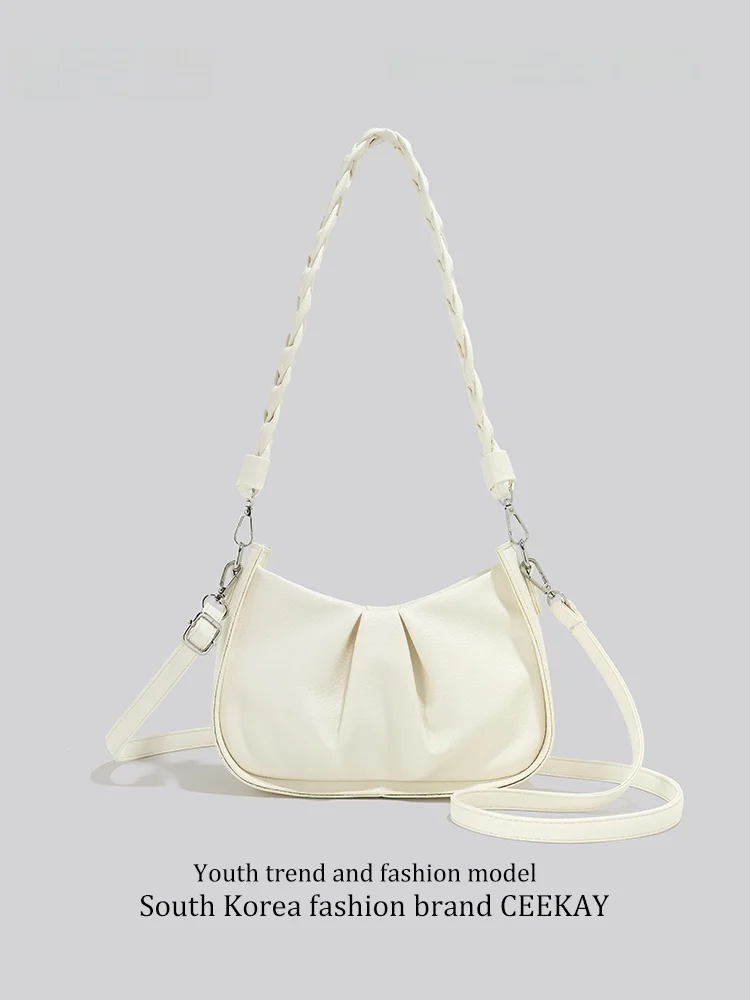 Ceekay Original Cloud Folded Underarm Bag Women's Crossbody Bag Luxury Feelings 2026 New Style Single Shoulder Handbag