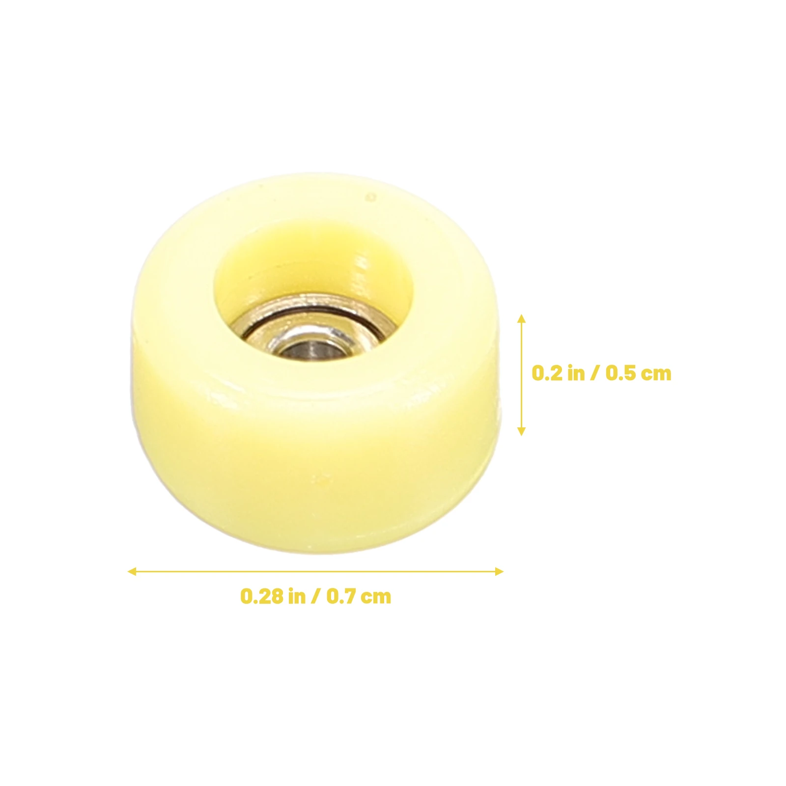 4Pcs Finger Skate Roller Simulation Compact Portable Fingertip Coordination Relaxation Stress Relief Finger Sports 34mm