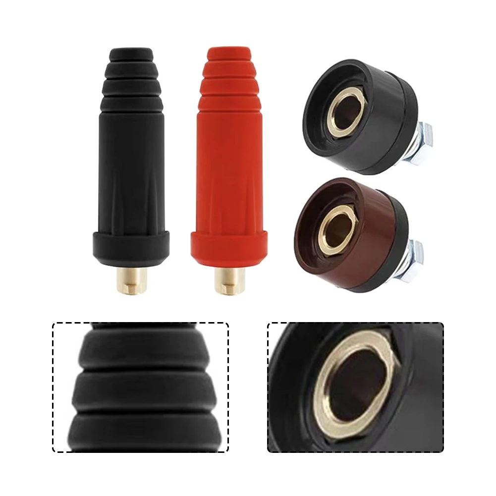 TIG Welding Cable Panel Connector  Socket For DKJ10-25 Quick Fitting For TIG Welding Cable Panel Connector Socket Welding