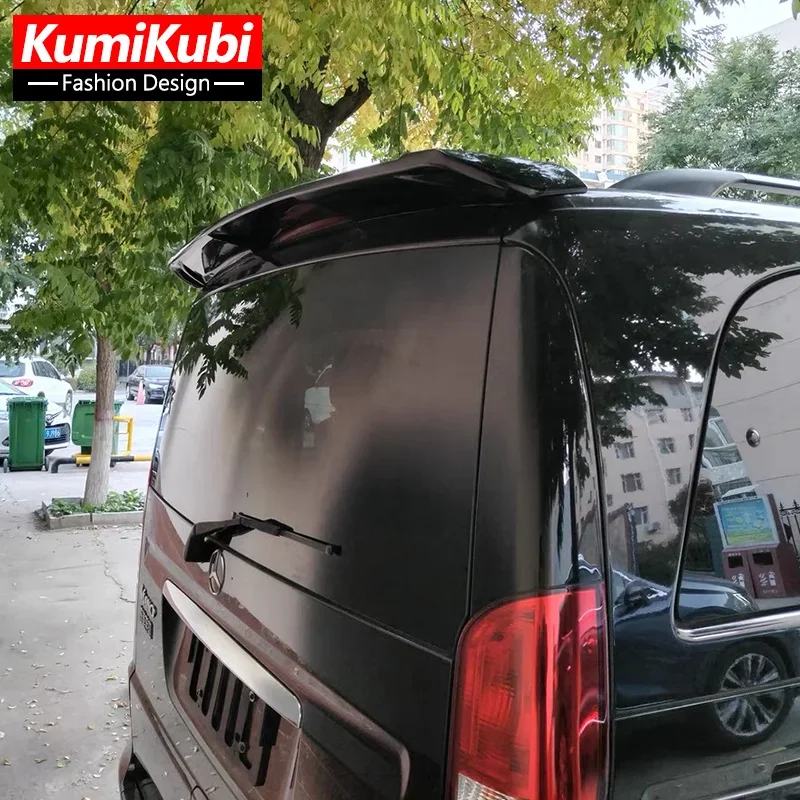 For Mercedes Benz VITO VIANO W639 Rear Roof Spoiler High Quality ABS Rear Wing Glossy Black Body Kit For Vito/Mixto MPV Spoiler