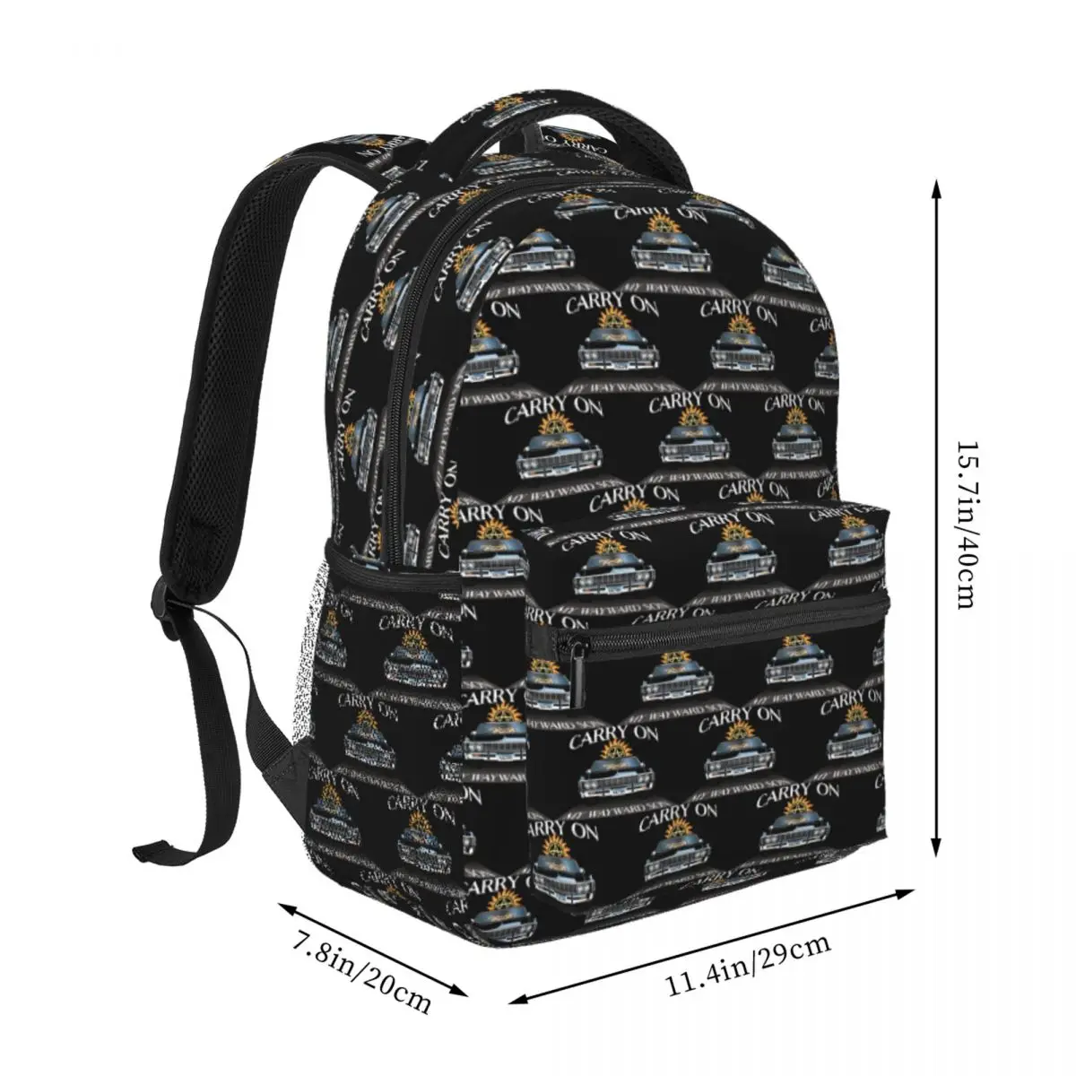 Carry On My Wayward Son Backpack Student BookBag Children School Bag Laptop Shoulder Bags for Boys Girls