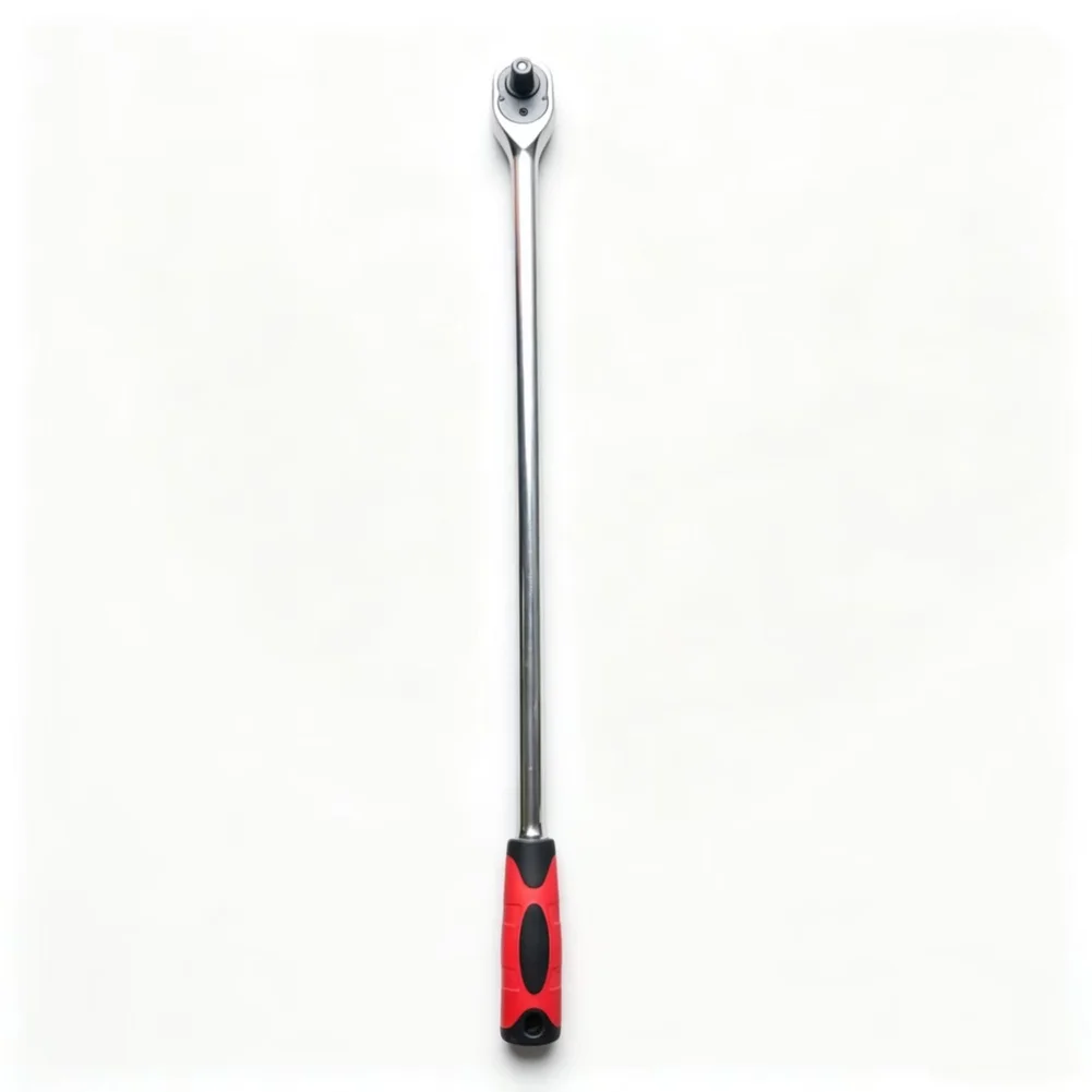 1/2 Inch Drive 600mm Ratchet Wrench Built for Tight Space Operation Using 72 Tooth Engagement and Robust Metal Construction