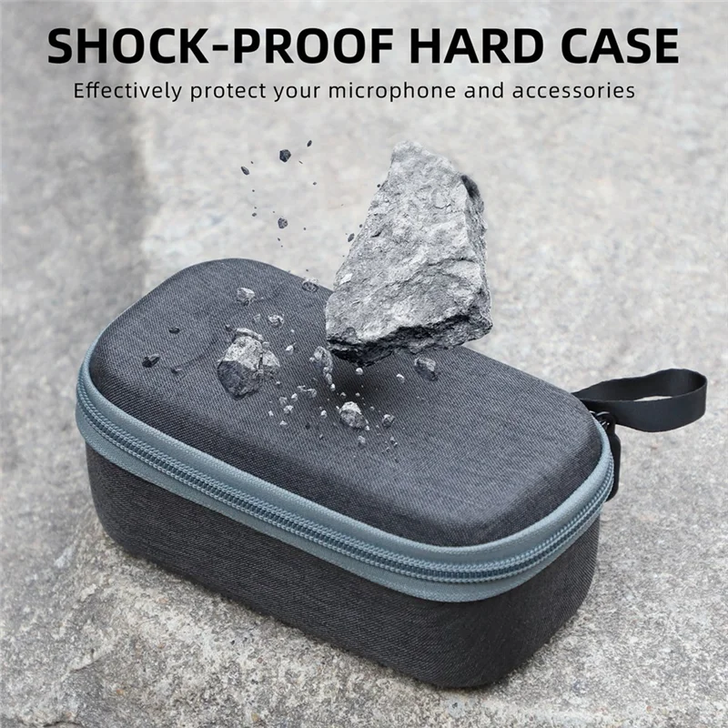 Smart-SUNNYLIFE для DJI Mic 2/1, сумка для хранения, защитный чехол для беспроводного микрофона, устойчивые к падениям, износостойкие портативные детали