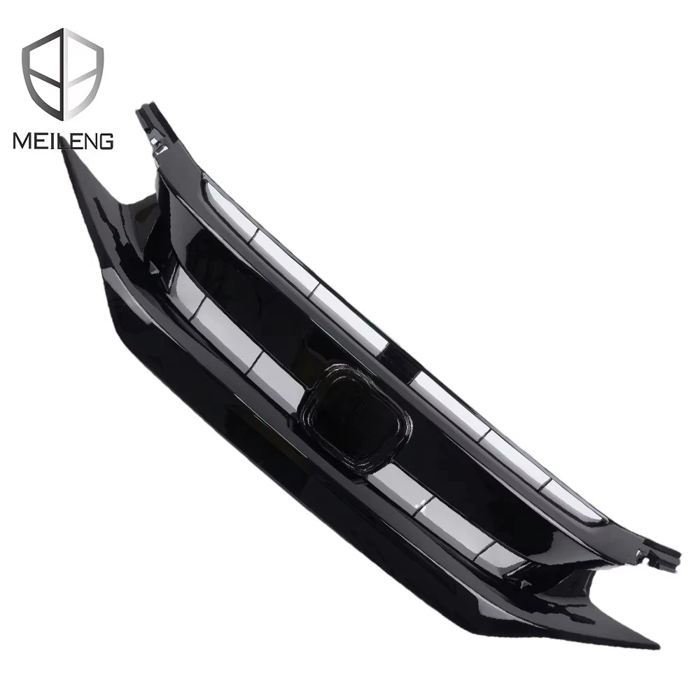 Black Chrome Plastic Front Grille Base Assy OE 71121-TGB-H01 For Honda Civic FK7 1.5T 2021, Wear Resistant Surface