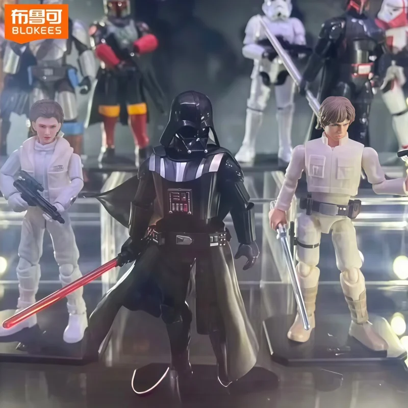 

New Genuine Blokees Star Wars Blind Box Star Edition Version 02 Action Figure Assembly Model Collectible Toys Gift