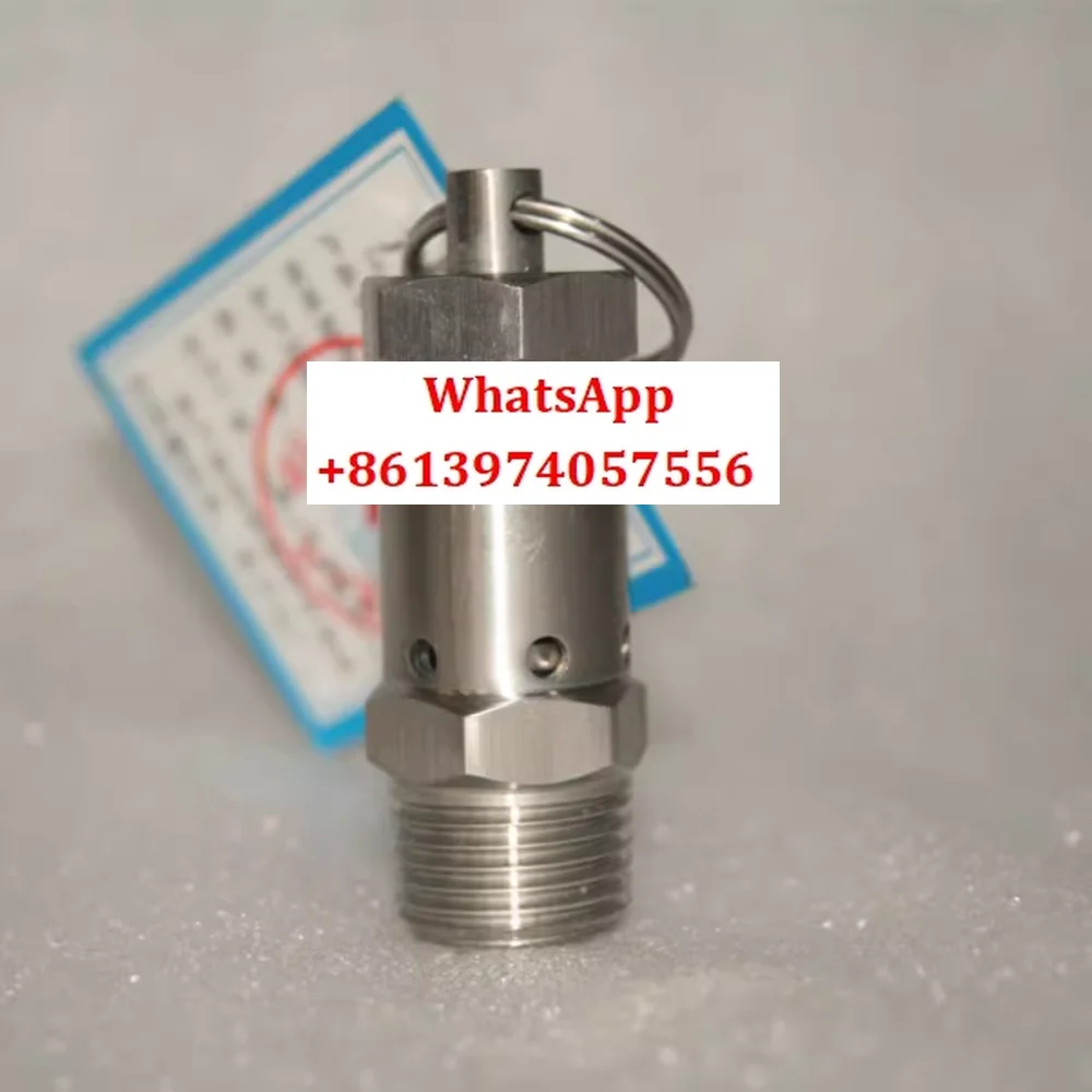 

304 stainless steel safety valve/tank drain valve/spring type safety relief valve/adjustable safety relief valve