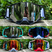 Motorcycle Glasses Goggles Motocross Goggles Helmet MX Moto Dirt Bike ATV Ski Outdoor Sports Glass Scooter Googles Mask