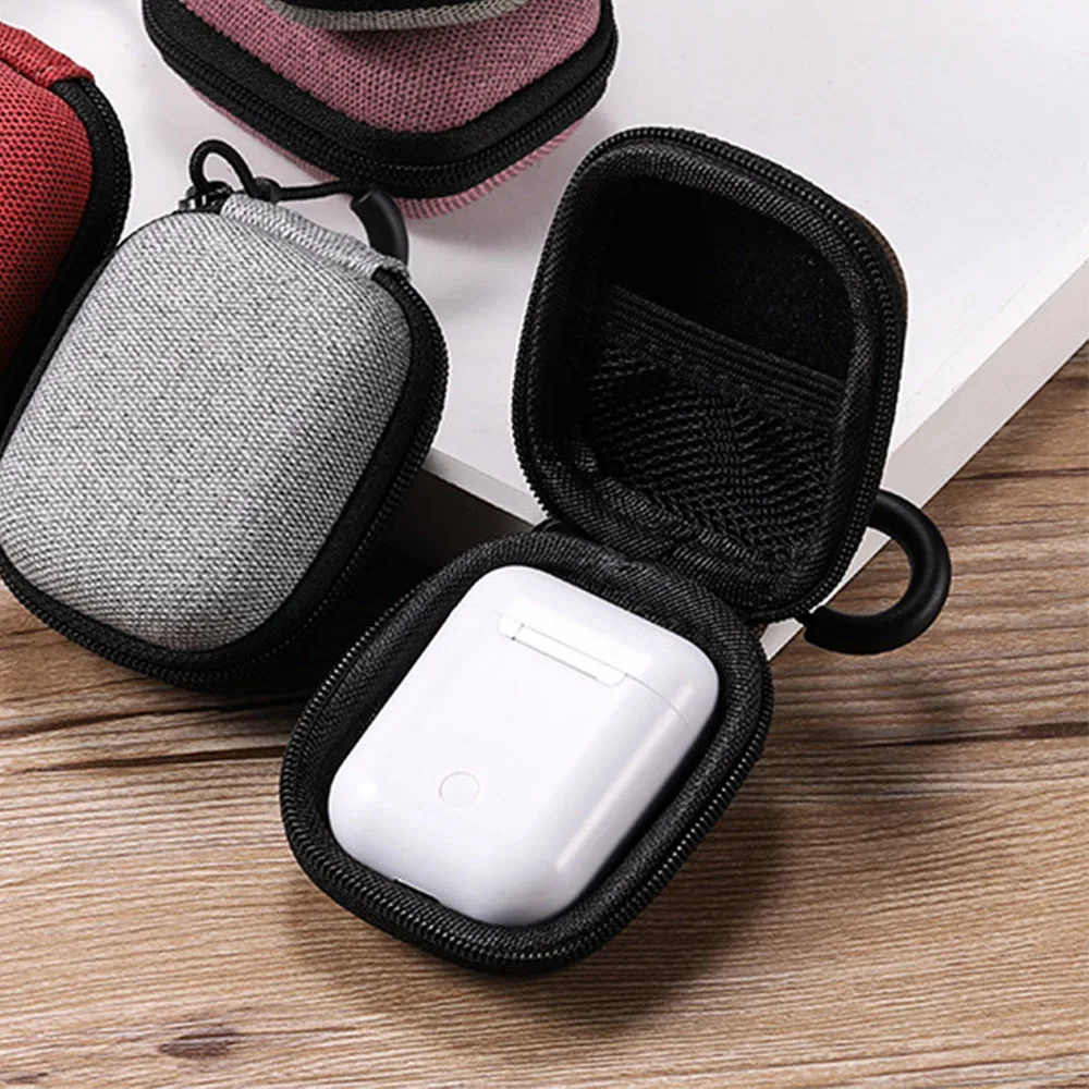 

Коробки-органайзеры для Airpods, шкатулка для драгоценностей, коробка для хранения наушников, мини-портативные водонепроницаемые органайзеры для наушников HUAWEI XIAOMI