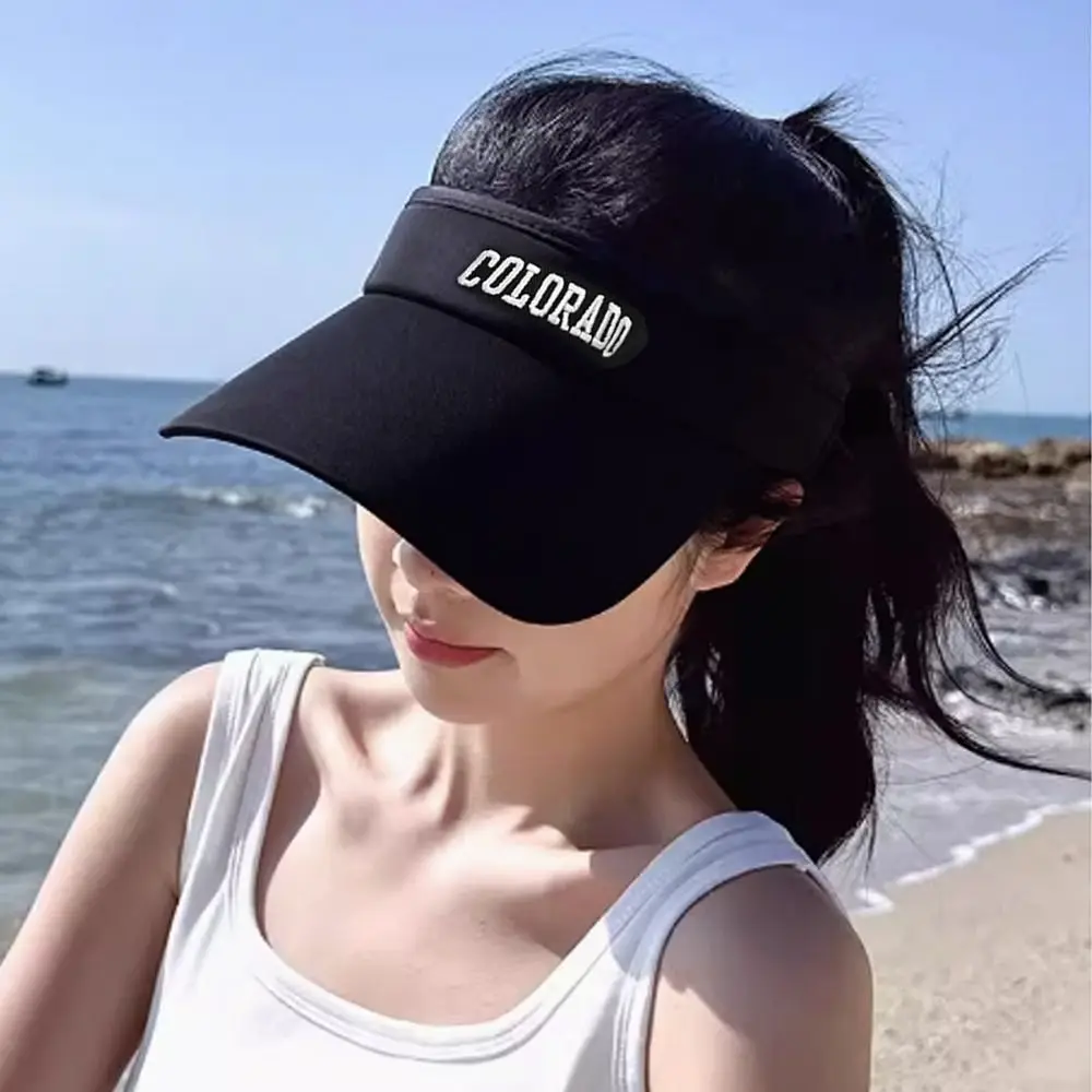 Sombrero bordado para el sol, gorra de béisbol ajustable, transpirable, informal, para correr, Verano