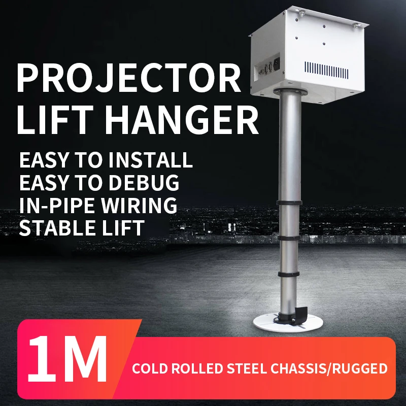 JB-1000 Projector Bracket Motorized Electric Lift Scissors Projector Ceiling Mount Projector Lift With Wireless Remote