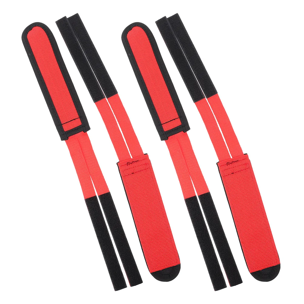 

2Pair Fixed Gear Bicycle Foot Pedal Straps Adjustable Antislip Lightweight Cycling Accessories for Secure Comfortable Ride