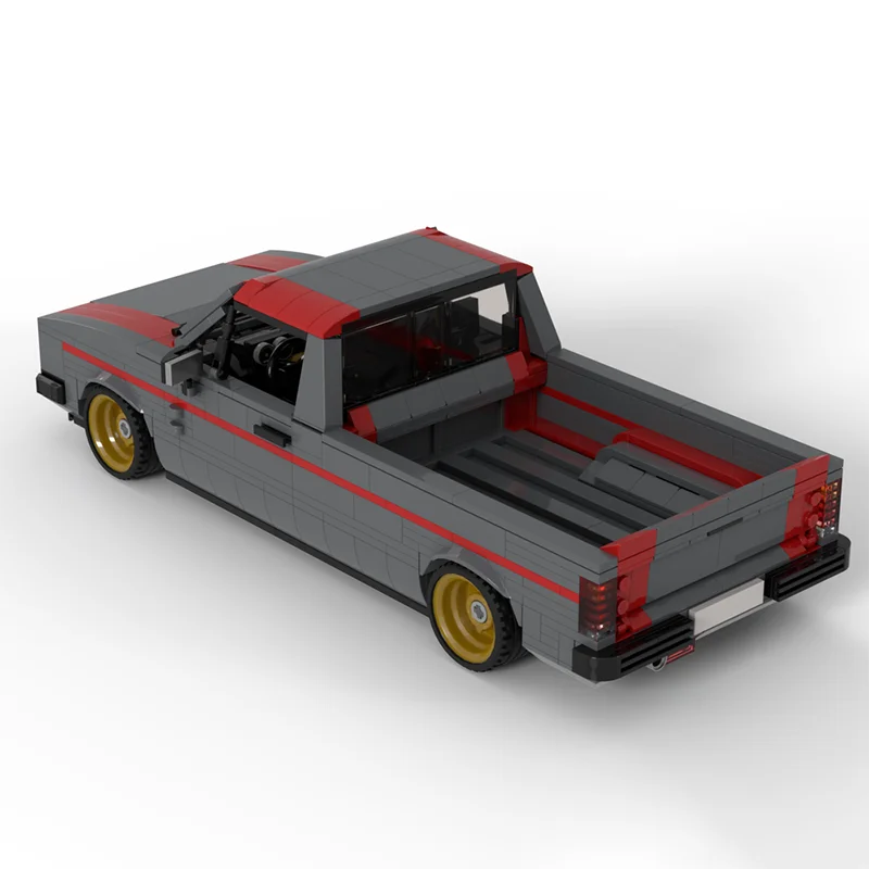 1041pcs MOC Icons VW Caddy Mk1 tuned Model Building Blocks Christmas Gift Creative Assembly Decorative For Bookshelf And Home