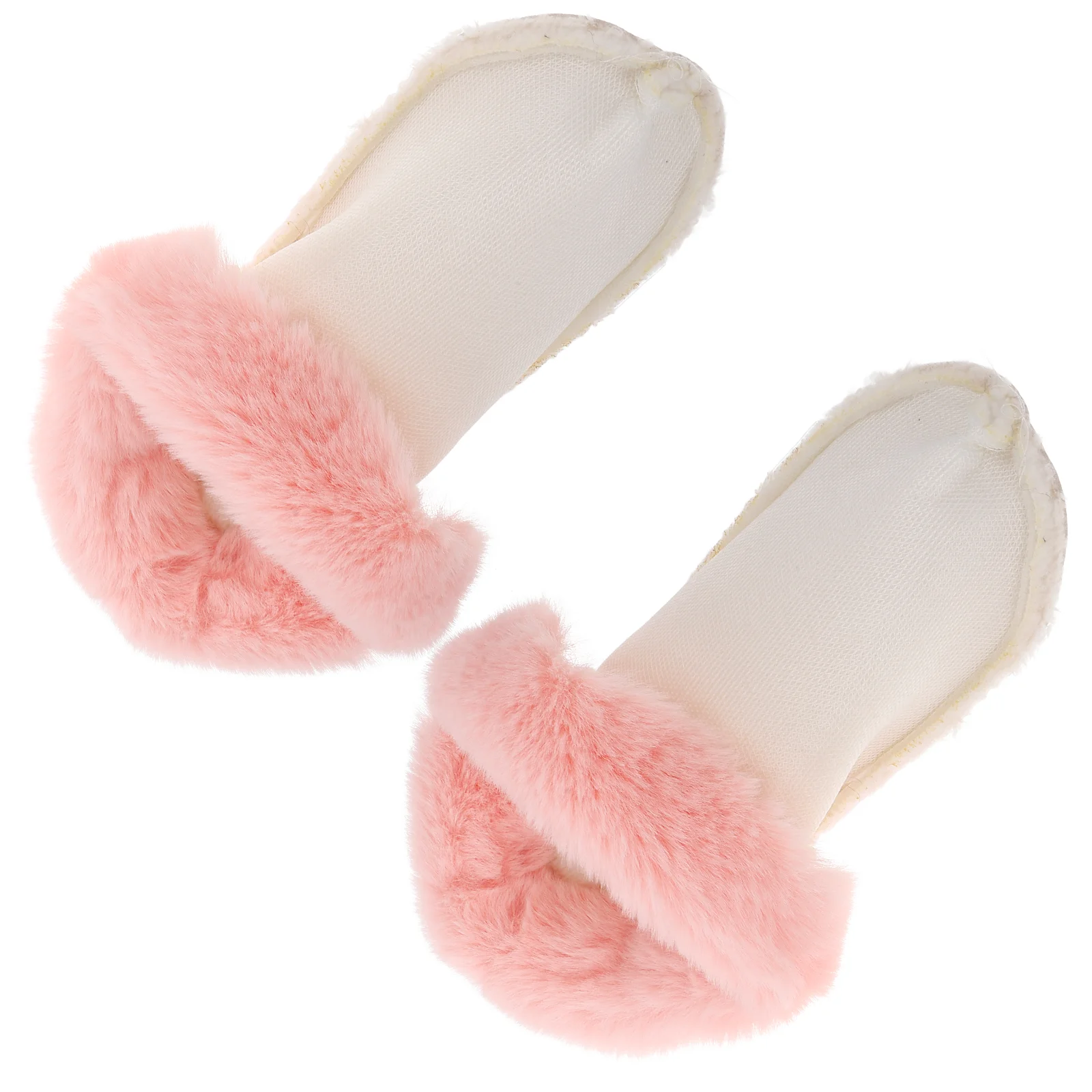 

Velvet Winter Fluffy Shoe Insert Hole Inserts for Slipper Soles Shoes Detachable Plush Thicken Warm