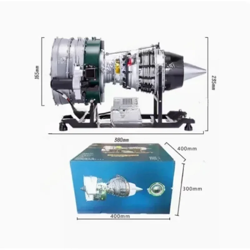 Kit Conjunto Twin-Spool Kits, Modelo Aeronave, Aviação Turbofan Engine, 1, 10