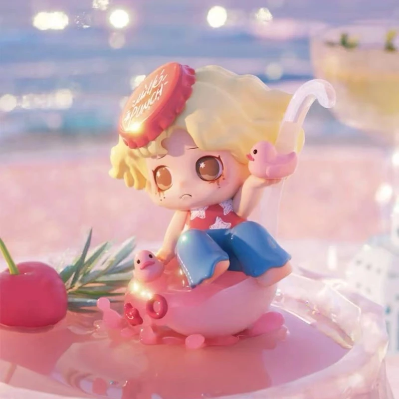 منتج أصلي جديد [بقعة] Heyone Black Play All Pink Day Series Oona الجيل الثاني صندوق أعمى ألعاب عصرية حلي لطيفة