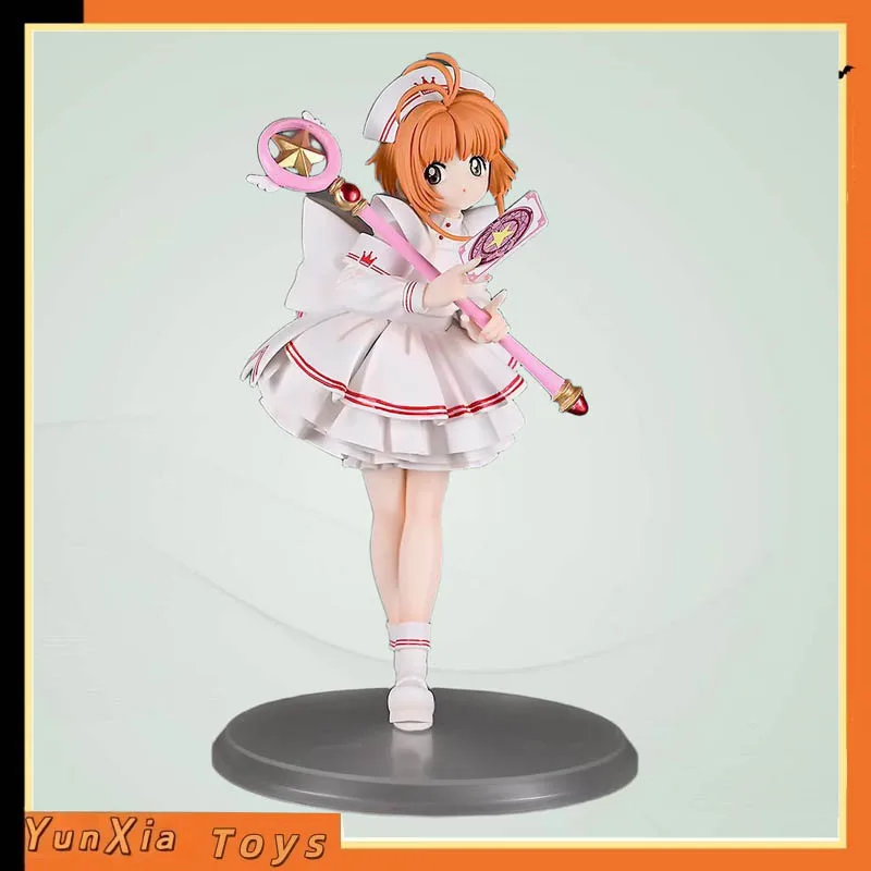 

Cardcaptor Sakura Kinomoto Sakura GK 1st Gen Action Figure 22cm PVC Anime Collectible Model Desktop Decoration For Manga Fans