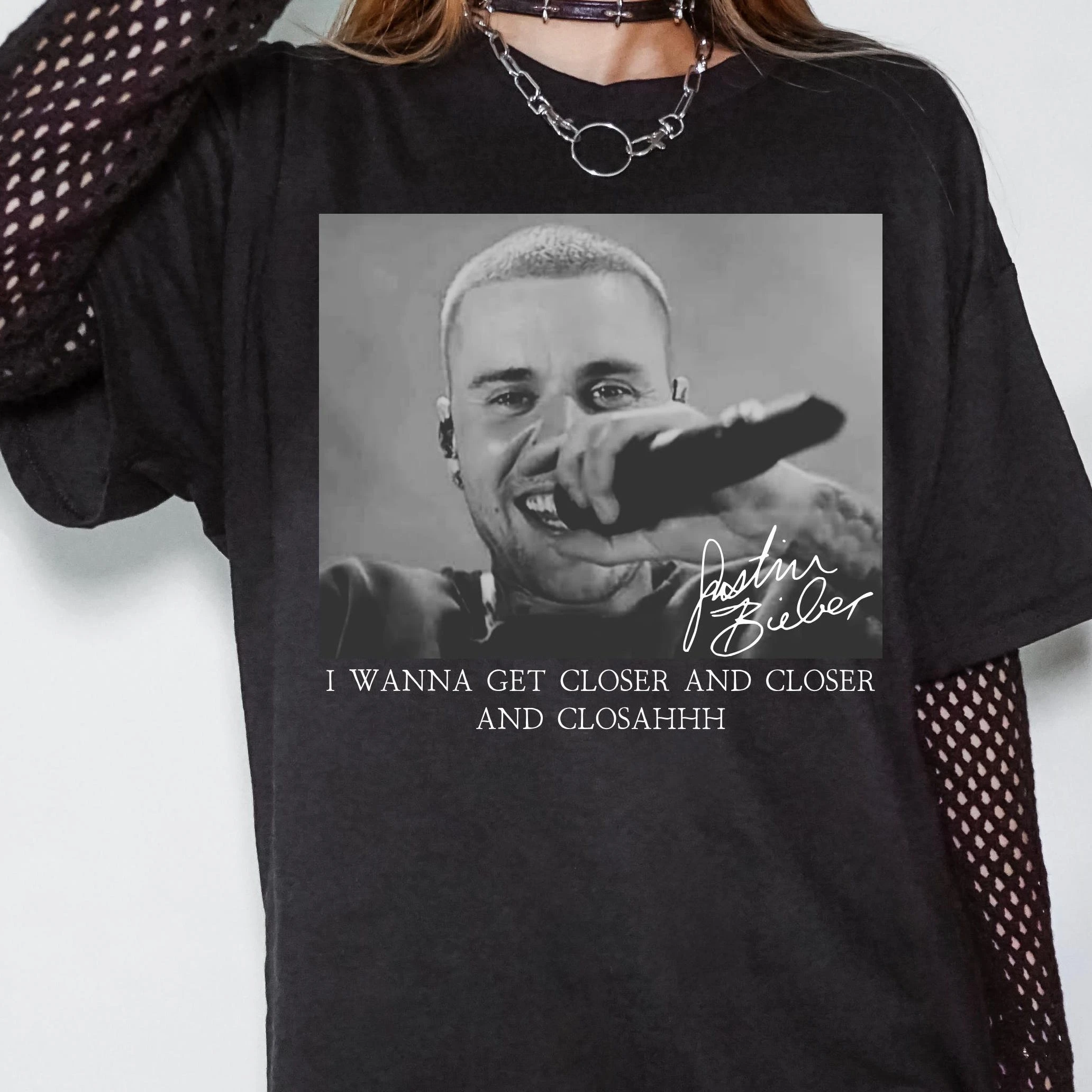 2026 New Justin Bieber Coachella live graphic 100%Cotton unisex shirt Summer vintage fashion Y2k Men's women's T-shirt fan gifts