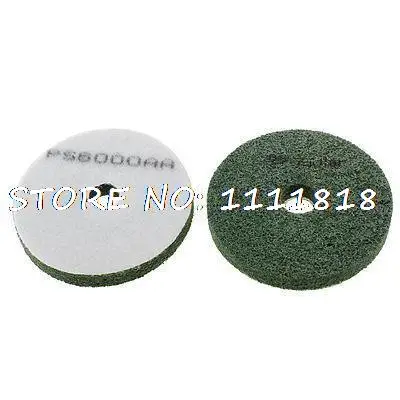 습식 및 건식 다이아몬드 연마 디스크 패드, 타일 콘크리트 돌, 6000 그릿, 4 인치, 100mm, 2 개