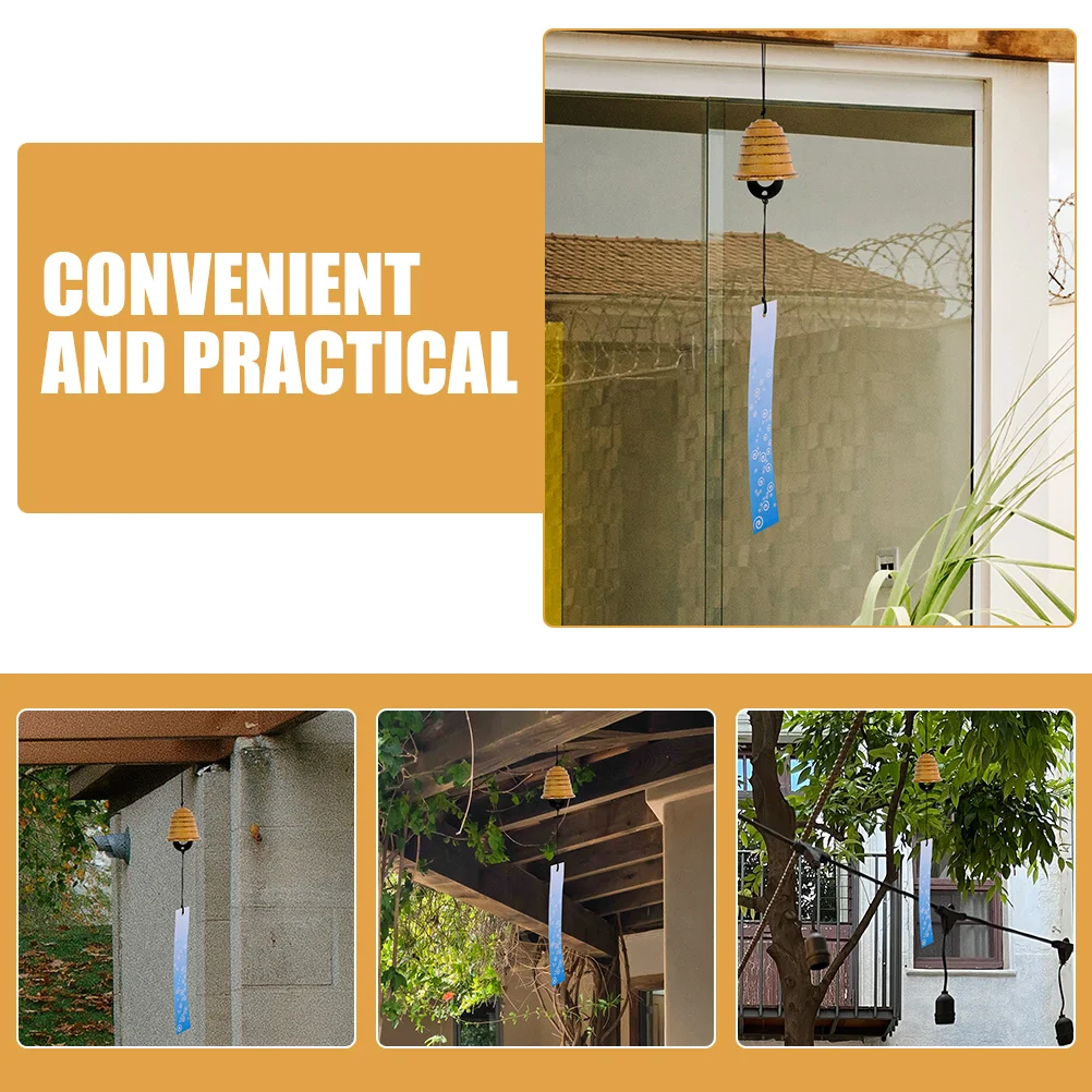 

2Pcs Vintage Wind Chime Hanging Metal Wind Bell for Garden Balcony Window Decorative Home Crafts Bedroom Wall Decor