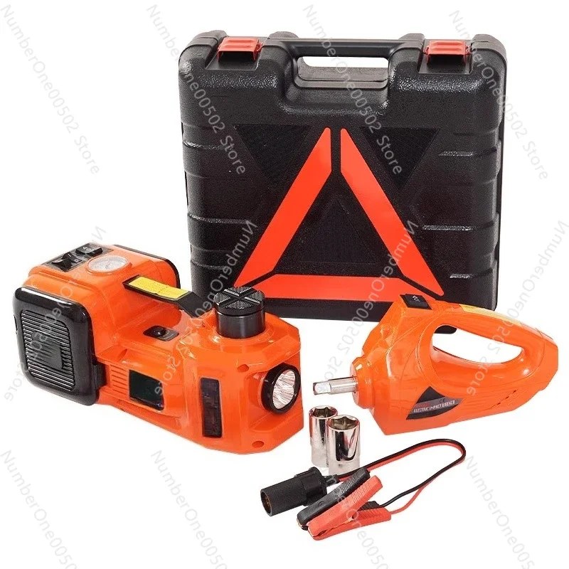 

12V multifunctional electro-hydraulic jack pneumatic tire changing wrench