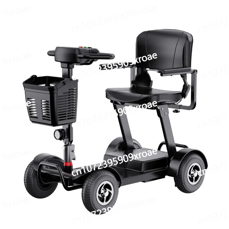 

Pre-Assembled Folding Mobility Scooter Travel Mini Electric Scooter 4 Wheel City With Seat That Folds For Adults Seniors 350W