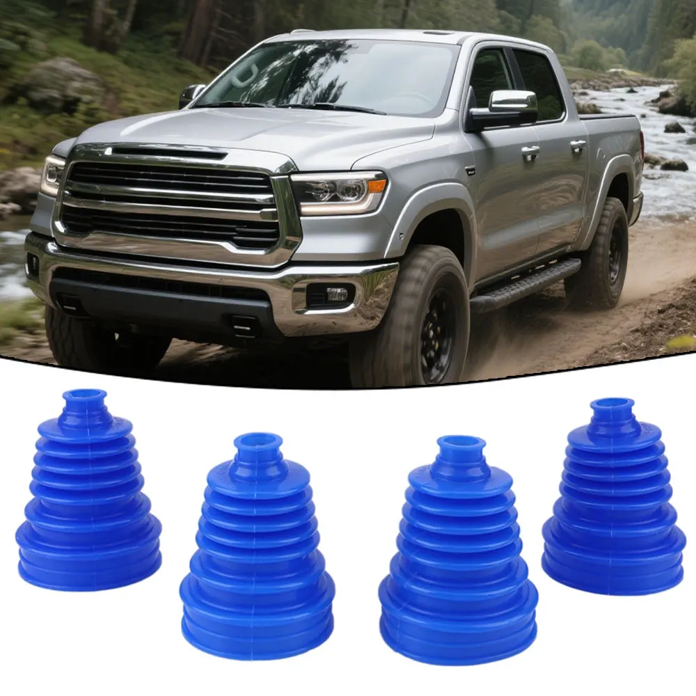 

4pcs Car Silicone CV Constant-velocity Dust Cover Drive Shaft Universal Strong Elasticity Joint BootAuto Tools Accessory