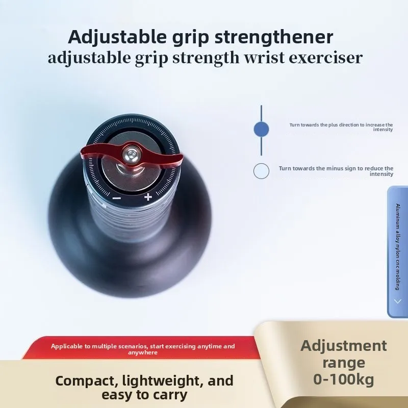 Adjust Grip Strength Wrist Strength Forearm Trainer Grip Strength Wrist Arm Aluminum Alloy Nylon Material
