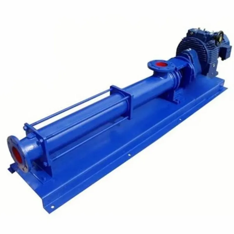 

Self-Priming Positive Displacement Pump - Helical Screw Design / for Sludge & Slurry Transfer / Wastewater Applications