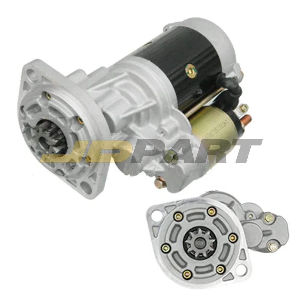 Aftermarket parts Startor YM129900-77010 For Komatsu Forklift Truck Yanmar 4D94E 4D94LE 12V 2.8KW