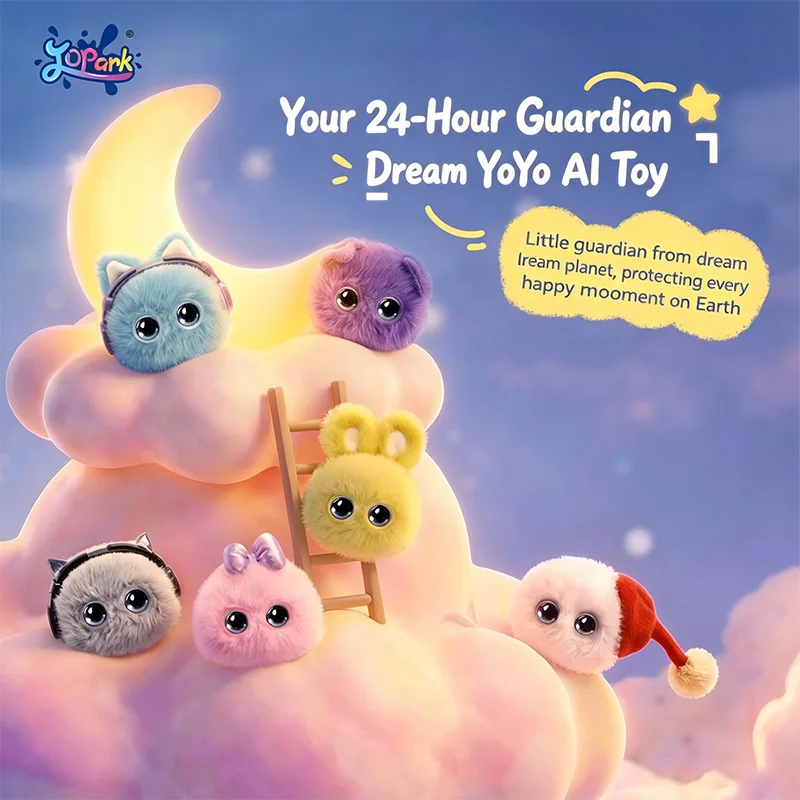 AI Smart Multi-Character Plush Doll WiFi Voice Interactive Robot With LED Emotional Eyes Rechargeable Early Educational Kids Bir