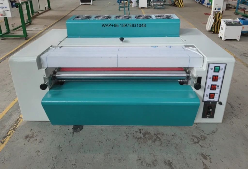 New Small Multi-Functional UV Coating Semi-Automatic Laminating Machine 350mm Laminating Size Direct Shipment Factory Post-Press