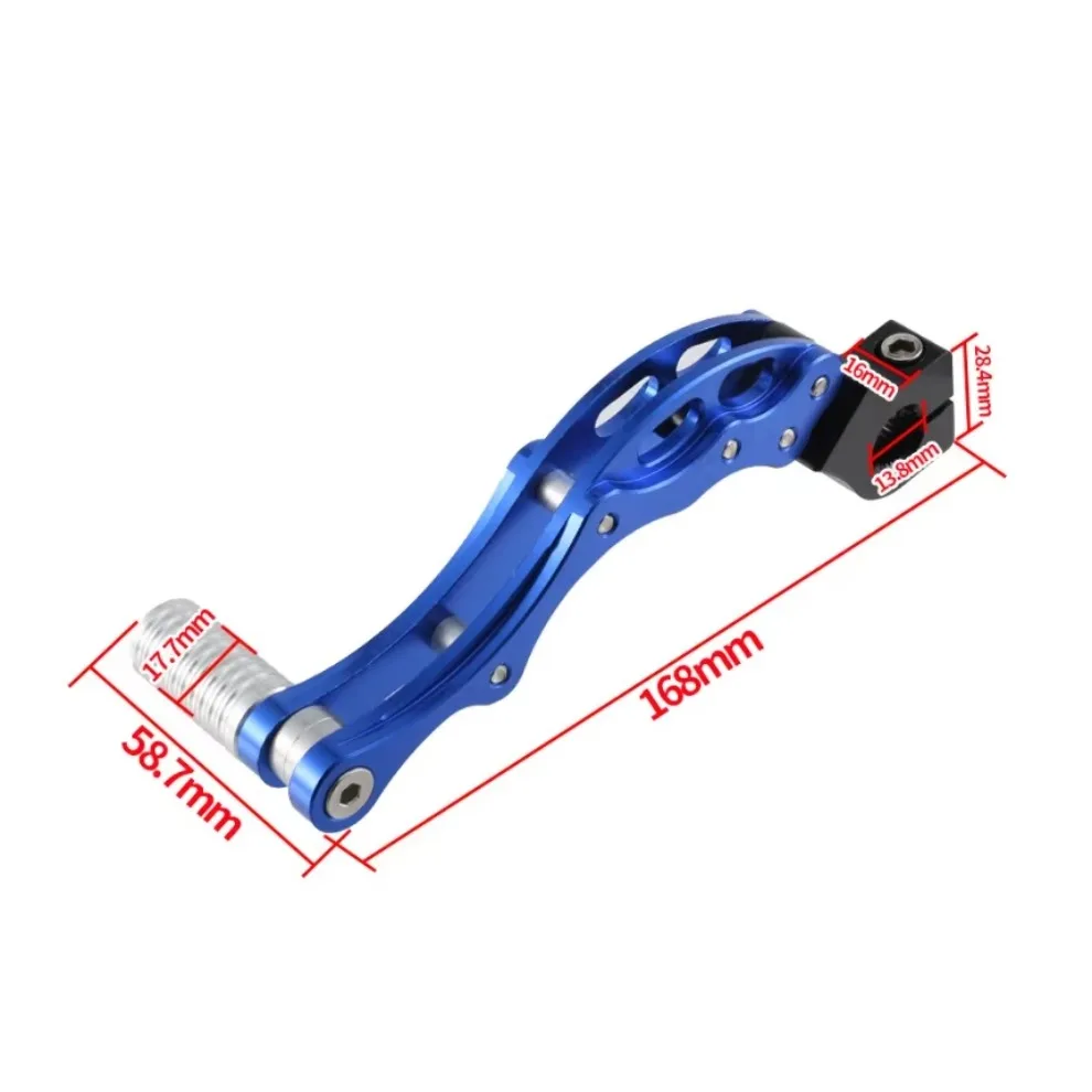 Motorcycle Engine Ignition Rod Kick Starter Lever Pit Dirt Bike Scooter ATV Motorbike Universal Modification Part Accessory