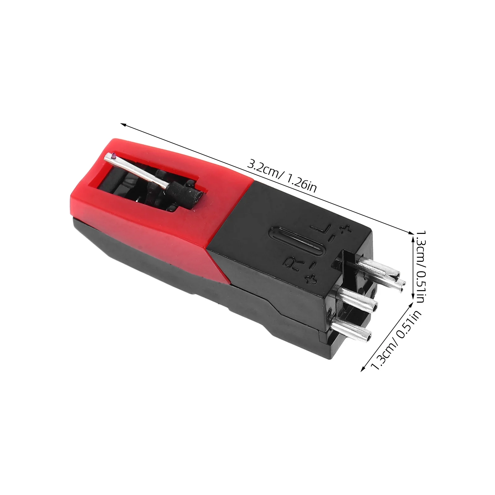 Aiguille de stylet de remplacement, lecteur de disque vinyle pour phonographe, pièces de platine, broche
