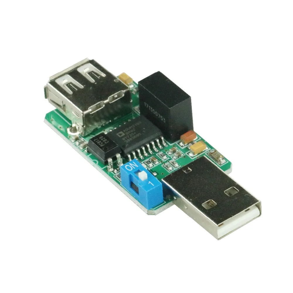 Neues 1500V USB zu USB Isolator Board Schutz Isolation Adum4160 Adum3160 Modul