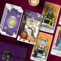 Shuffle Tarot Collection C (Complete A&B 116cards with Silver Gilded Edges) 12*7cm Shuffled World of RWS Tarot Deck In Rigid Box