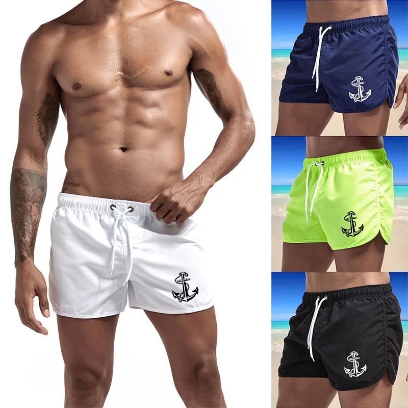 Trending Pocket Swimwear Man Summer Printed Shorts GYM Short Pants Men Fitness Casual Cool Pants Male Joggering Beach Short