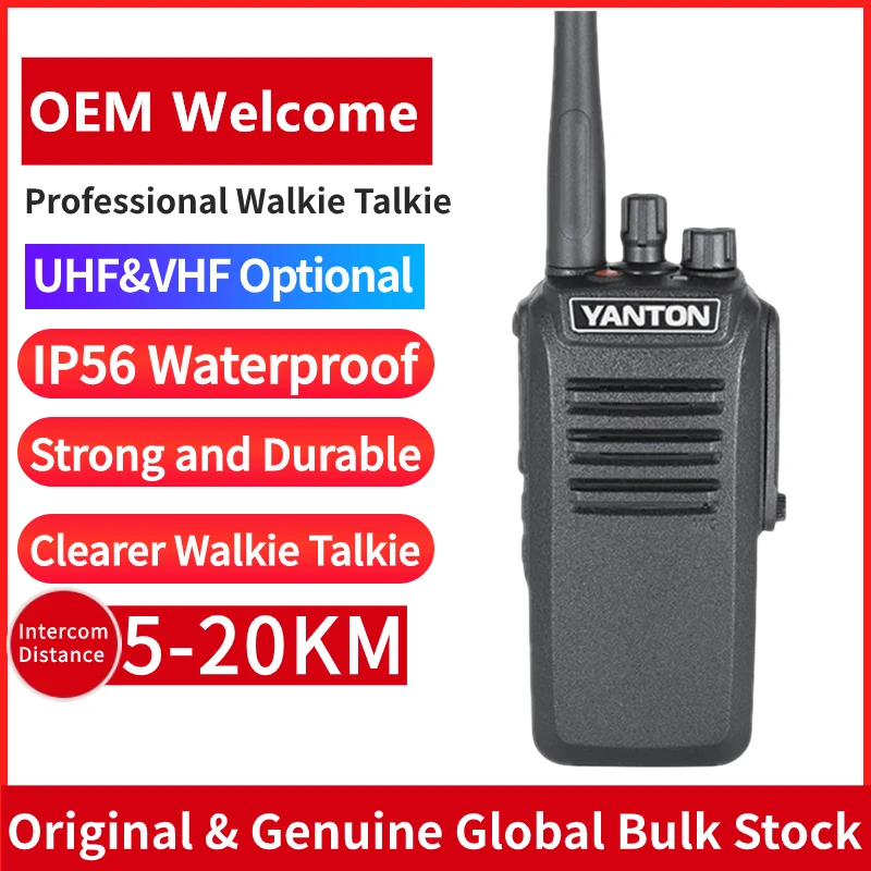 Professional Long Range Walkie Talkie Radios Comunicacion Equitment 10W Handheld Two Way Radio Yanton T-850