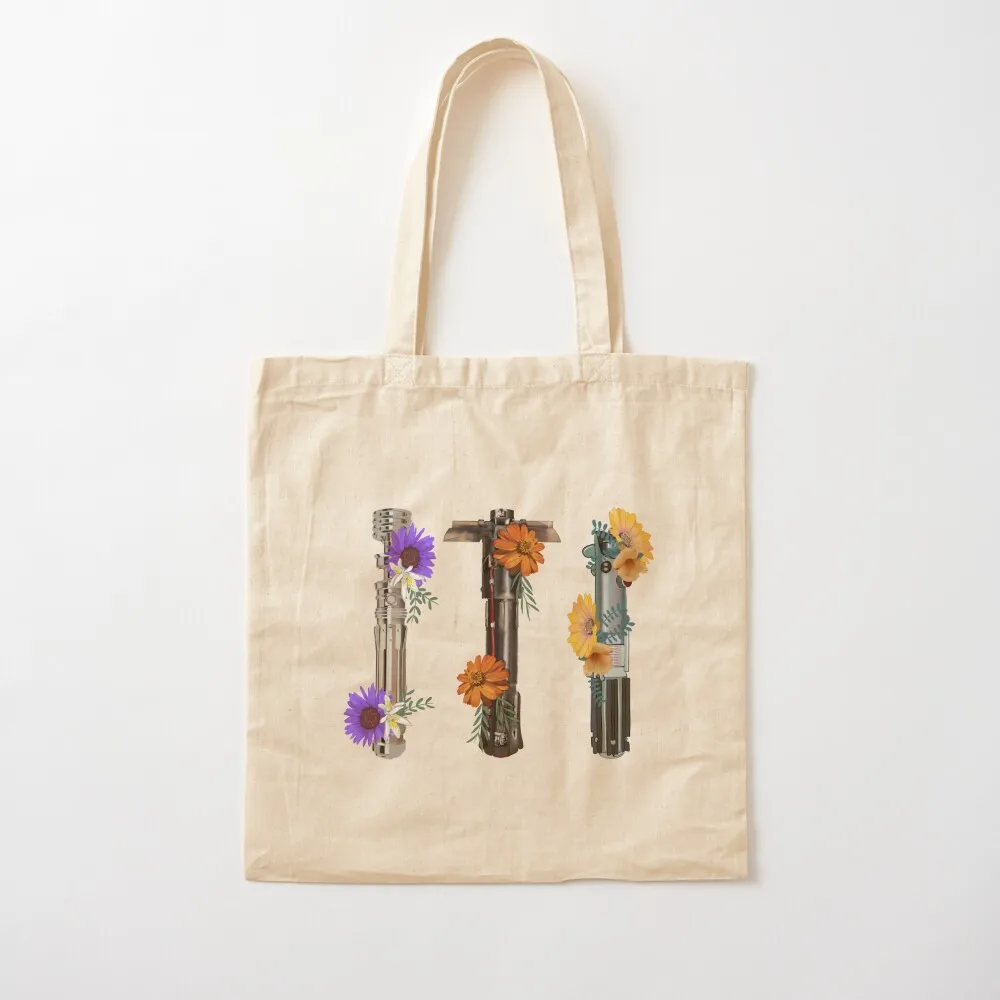 Lightsaber flower collection Tote Bag Big bag shoping bag tote men's