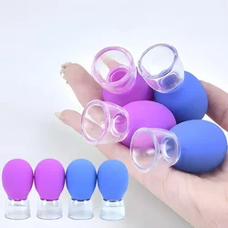 Siliconen Cupping Massage Cup voor lichaam Gezicht Hals Oog Massager Vacuümtank Lichaam Gezichtsverzorging, Anti-aging Beauty Tool
