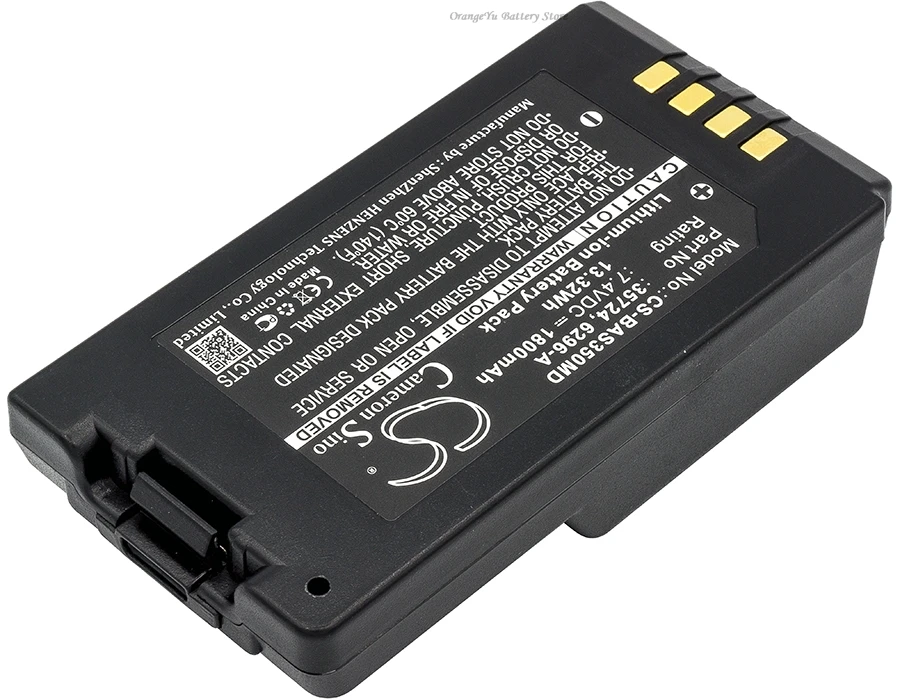 Replacement 7.4V 1800mAh/3000mAh Battery for Baxter Healthcare Sigma Spectrum Infusion Pumps 35083 35162 35700 35724 55075-2