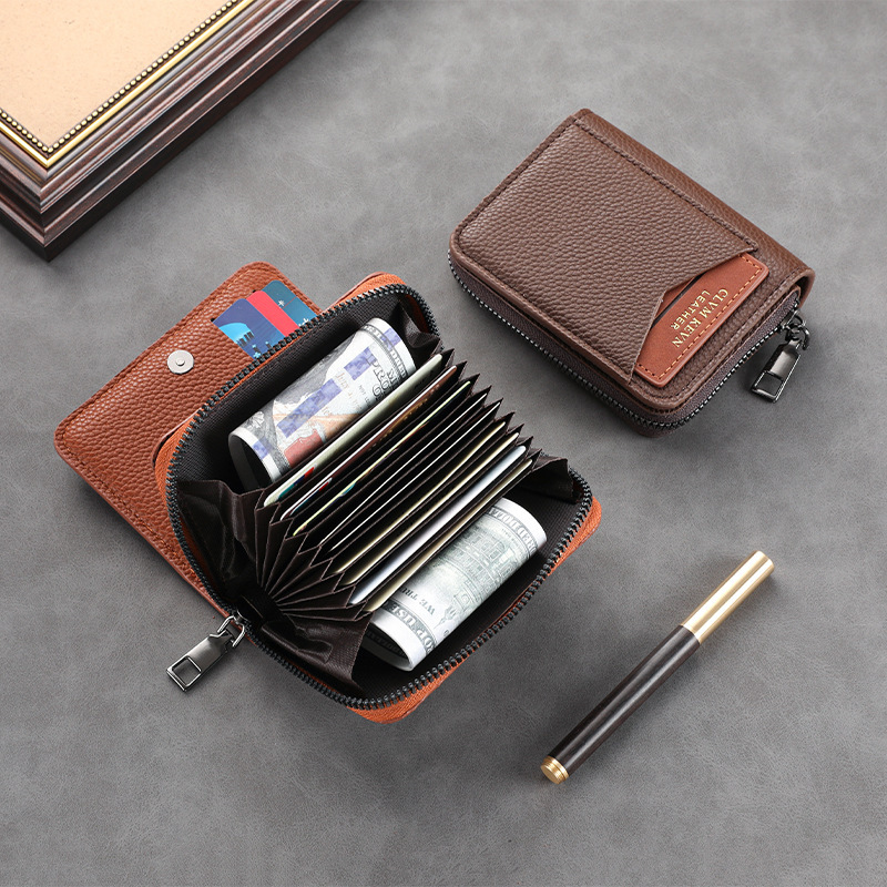  Business Card Holder Wallet Women/men ID/Credit Card Holder 20/11 Bits Card Wallet PU Leather Protects Case CoinPurse Bag 