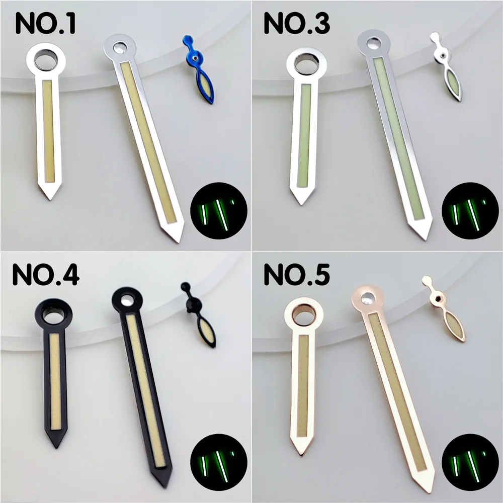 

Стрелки часов ST2555, высококачественные стрелки, запасные части для часов, аксессуары, подходящие для механизма ST2555/ST2533/ST2557, стрелки