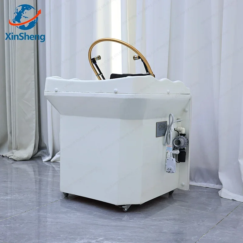 

XinSheng Convenient Non Connecting Water Pipe With Water Storage Tank Head SPA Water Circulation Shampoo Basin Hair Wash Salon